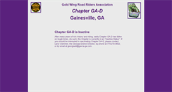 Desktop Screenshot of chapterd.gwrra-ga.com
